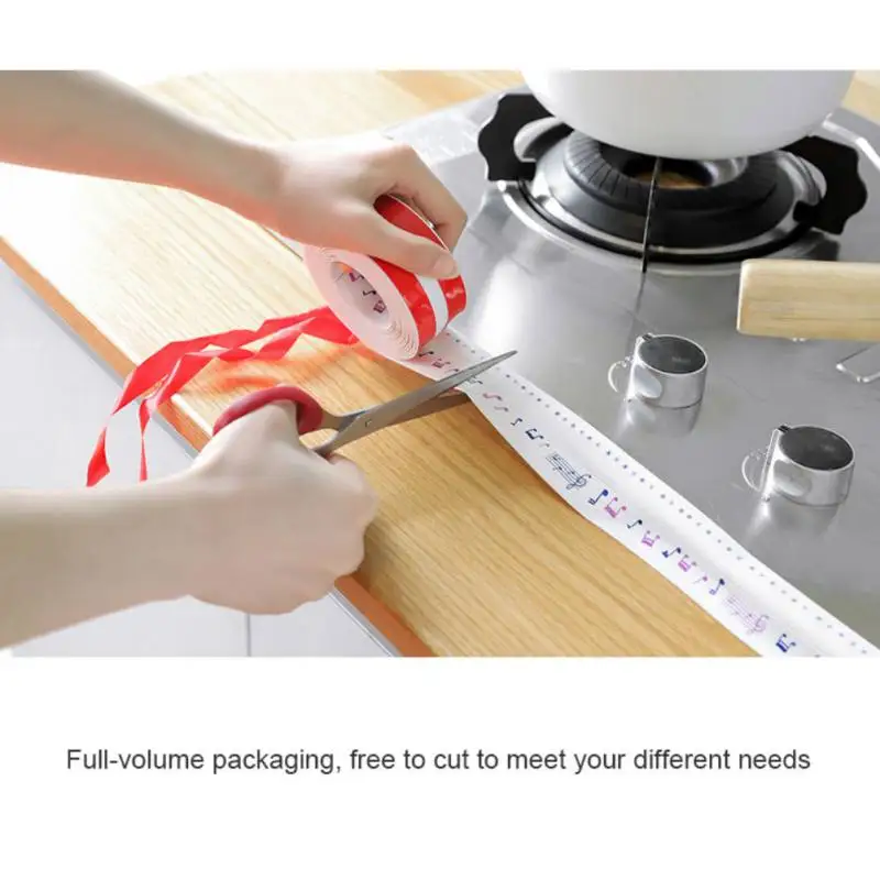 

Self-Adhesive Sealing Tape Anti-Mildew Waterproof Edge Protector Decorative Caulk Strip For Bath Shower Floor Kitchen Stove Sink