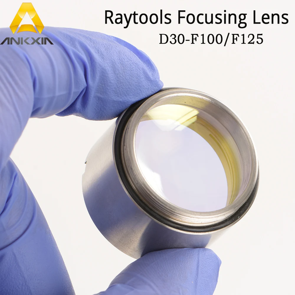 Raytools D30mm F100mm F125mm лазерный фокус фокусирующий объектив для волоконного лазера BT210 BT240 BT240S режущая головка