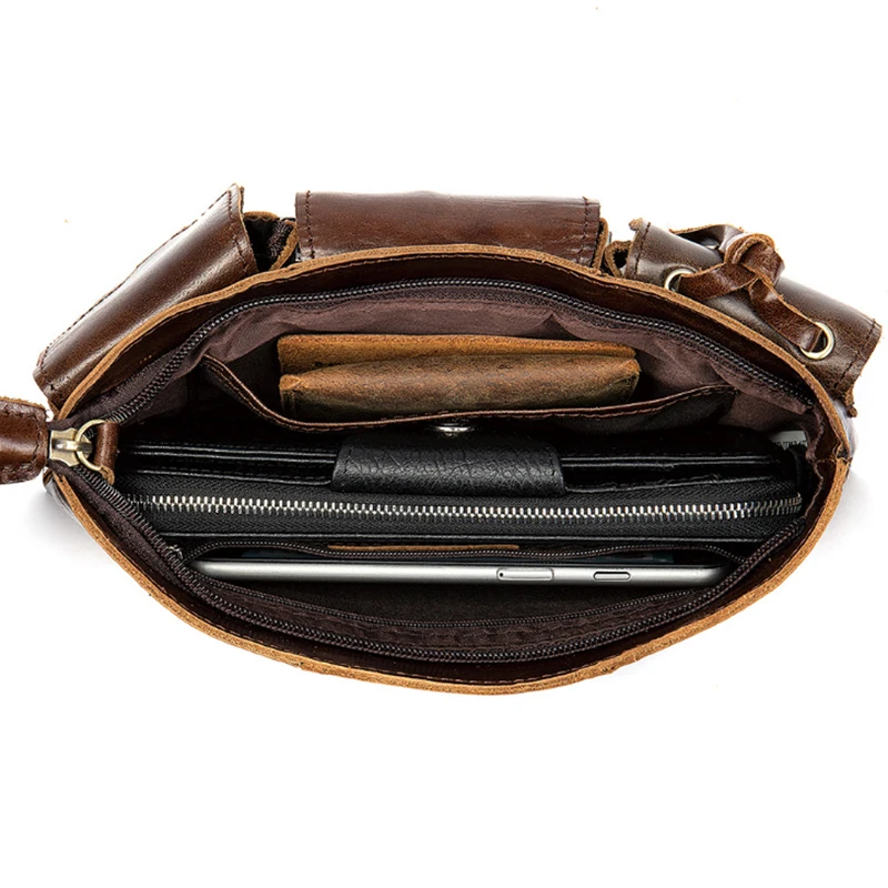 Винтажная натуральная кожа поясная сумка для мужчин поясная сумка Хип-кошелек телефон бум ремень денежный ремень сумка-мессенджер