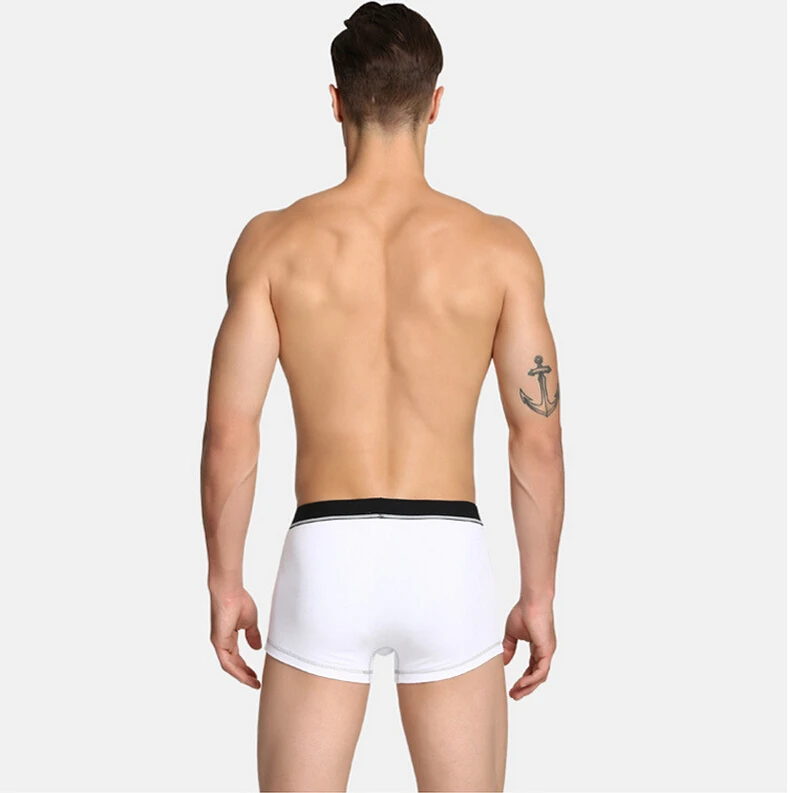 Хит продаж; оптовая торговля Новый Mr мужская хлопковая Underpant модные, пикантные Высококачественная брендовая одежда Для мужчин боксеры