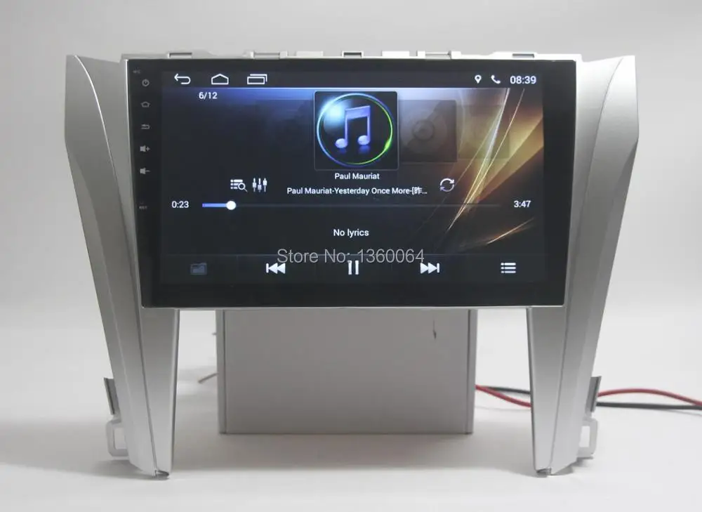 Perfect Nedehe 10.1 inch 2G RAM Quad Core Android 8.1 Car DVD GPS Navigation for Toyota Camry 2015 2016 Car Radio Stereo Head unit 7