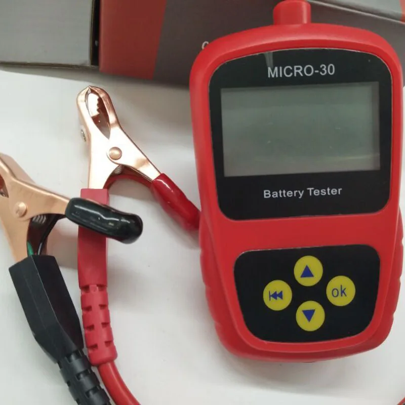 Тестер анализатора батареи LANCOL для измерения напряжения мотоцикла|battery analyzer