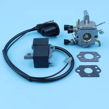 

Carburetor Ignition Coil Module Kit For Stihl FS120 FS200 FS250 FS300 FS020 FS202 TS200 FS120R R Trimmer Weedeater Brushcutter
