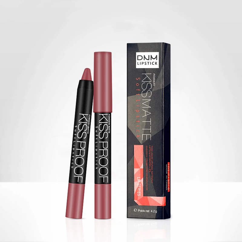 

Newest 19 Color Lipstick Matte Does Not Fade Lip Gloss Easy To Color Non-Stick Cup Lipstick Professional Cosmetic Lip Pen Beauty