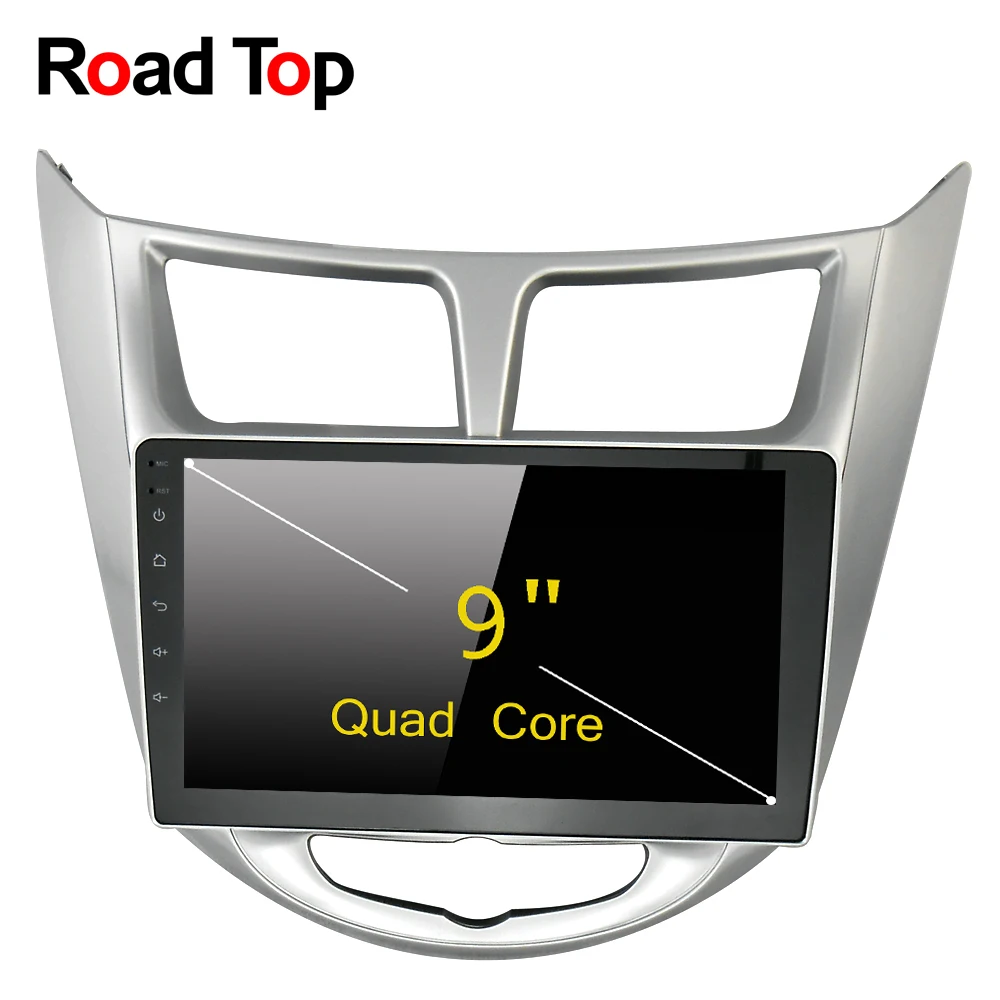 Road Top Android 6.0 System 9 inch Car GPS Navigation DVD Player Radio