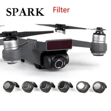 Фильтр объектива Комплект для DJI Spark объектив Фильтры MCUV/ND4/ND8/ND16/nd32/CPL фильтр drone Gimbal RC Интимные аксессуары для DJI Spark объектива