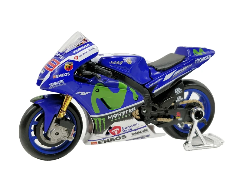 Maisto 1:18 Yamaha YZR-M1#99 Лоренцо литья под давлением модель мотогонок