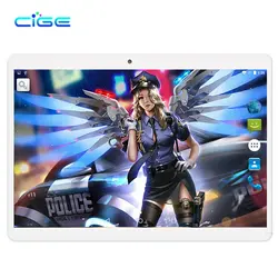CIGE 2018 Новые Бесплатная доставка 10,1 дюймов Tablet PC MTK6582 4 ядра 2 ГБ Оперативная память 16 ГБ Встроенная память Android 7,0 gps 3g 1280*800 ips Tablet 10"