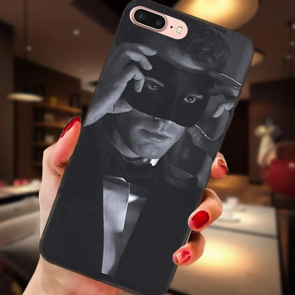Fifty Shades Of серый мягкий TPU Live Love Phone для Apple iPhone 4 4s 5 5S SE 6 S 7 8 Plus X XS Max XR|Чехлы-накладки| |