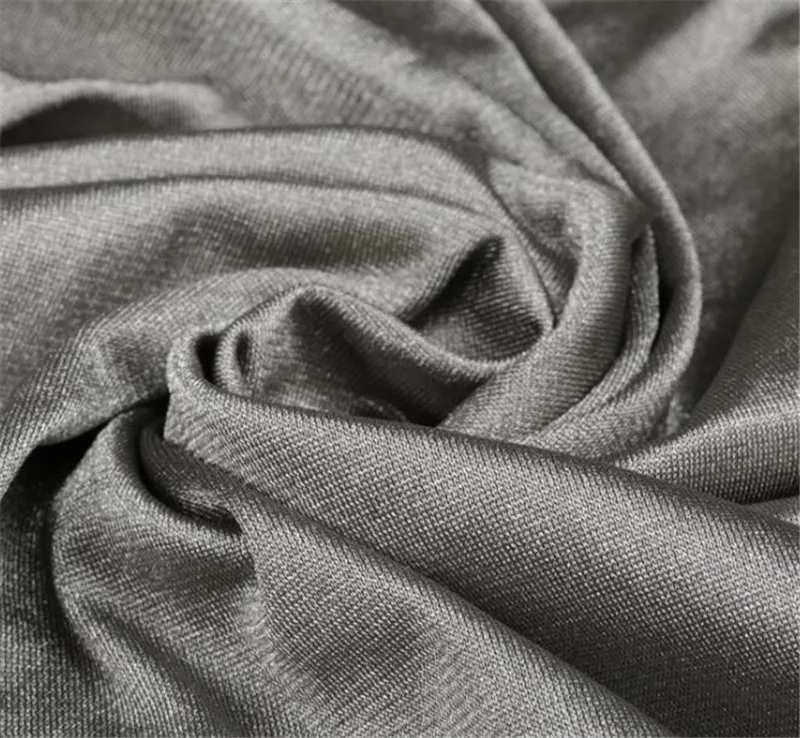 

100% silver fiber anti radiation fabric electroconductive fabric for maternity dress