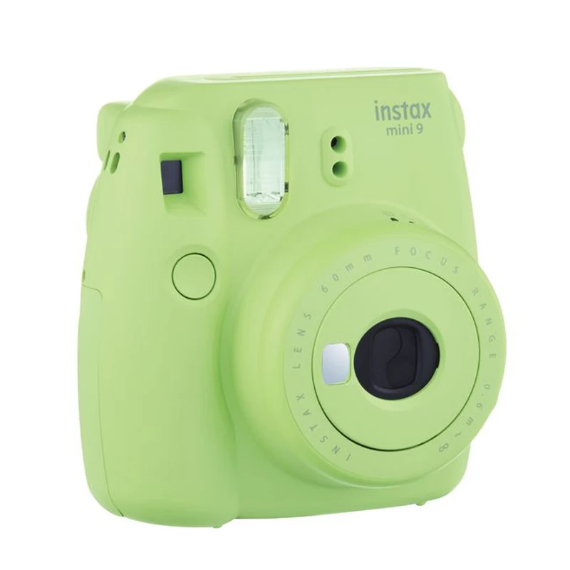 Fujifilm Instax Mini 9 Lime Green мгновенная камера+ Fuji 60 пленка для фото простая белая кромка