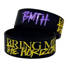 OBH 2 шт BMTH Bring Me The Horizon силиконовый браслет для музыкального концерта