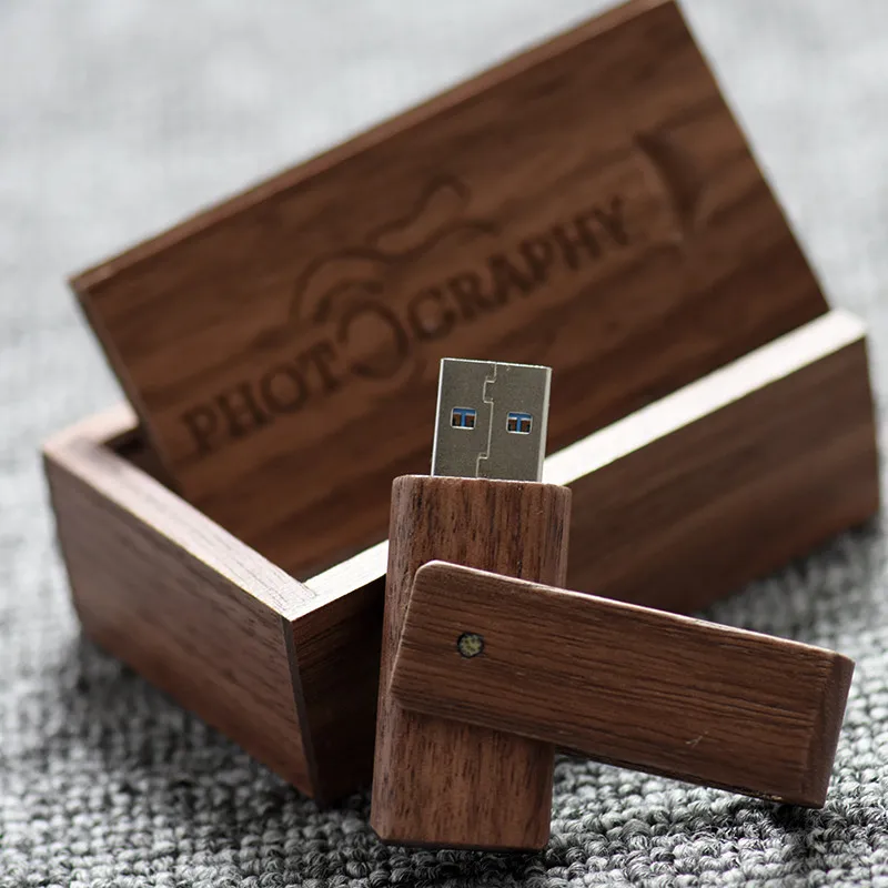 Логотип клиента деревянный поворотный usb флэш-накопитель из натурального дерева перевернуть флешку 4 ГБ 8 ГБ 16 ГБ 32 ГБ 64 Гб карта памяти