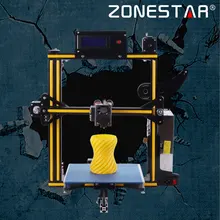 ZONESTAR Full Metal Aluminum Frame Optional Dual Or Mixed Color Extruder Auto Leveling Filament Runout Detect 3d Printer DIY Kit