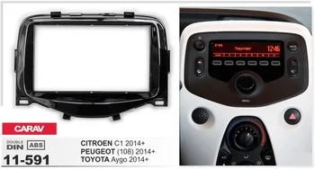 

OTOJETA Super Slim android6.0 car multimedia player frame kit for citroen c1 peugeot 108 toyota aygo 2014-2015 tape recorder gps