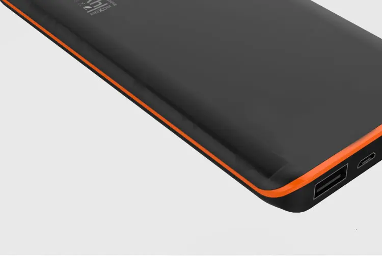 MOXOM power Bank 10000 мАч Внешняя батарея Портативная зарядка power Bank тонкий блок питания зарядное устройство для Xiaomi Mi 9 для iPhone