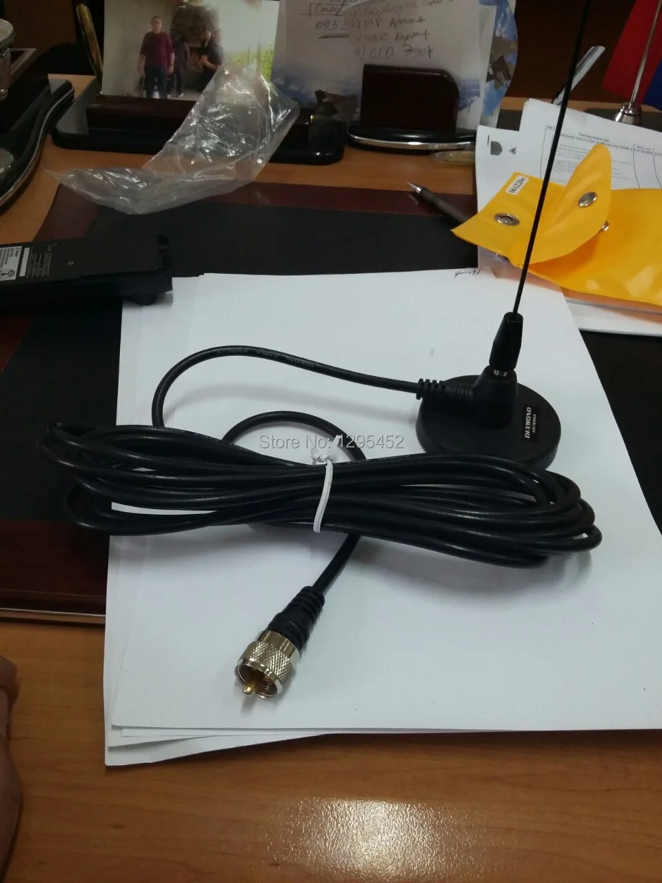 340-520 MHz DIAMOND MC201 магнитное крепление антенны для Quad band Мобильный трансивер с одной полоской 70 Вт любительский антенна MC-201