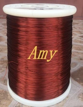 100 meters/lot 0.85 mm polyester paint copper enameled wire enamelled round copper wire QZ-2-155