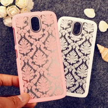 Borracha pintado henna floral retro casos de telefone para htc desire 526 600 626 820 mini 826 e9 mais m8 mini m9 326 tampa durável