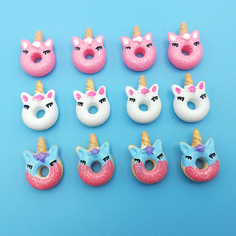 Boxi5pcs/10 шт/20 шт./упак. Slime Подвески Игрушки смолы блеск животных поставки слаймов DIY