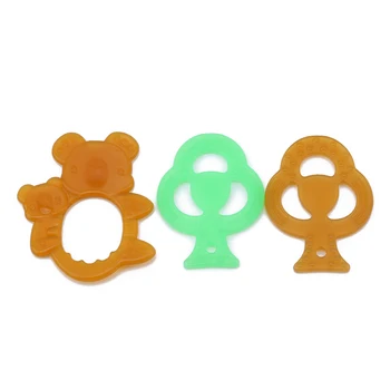 

Baby Teether Silicone Bear Leaf Shape Baby Toys Infant Dental Care Toothbrush Tooth Strengthen Training Tool Baby Teething Toys