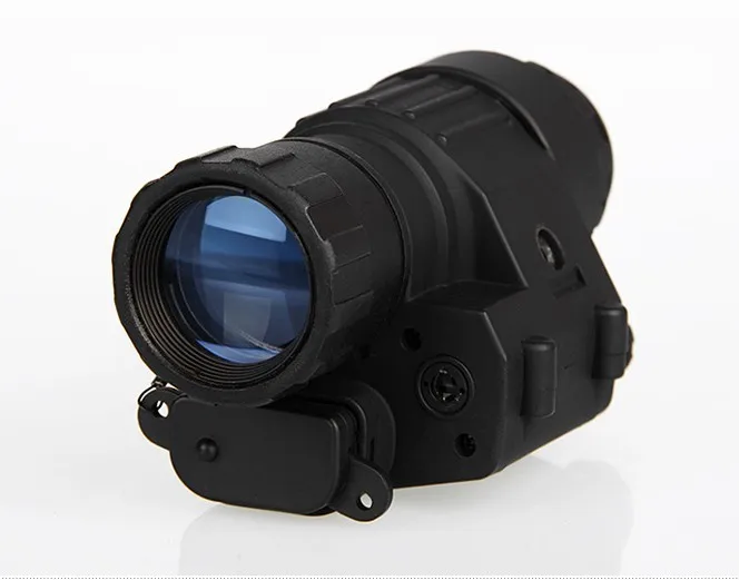 Инфракрасный Военный бинокль ночного видения высокой четкости цифровой охотничий Монокуляр телескоп - Цвет: Black