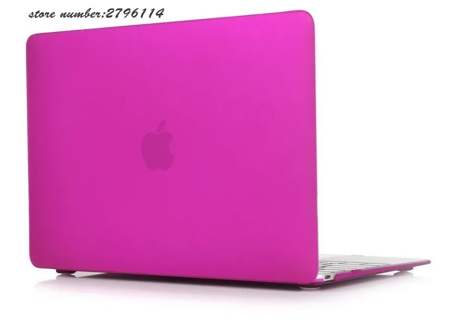 Кристалл Housse матовый чехол для Apple macbook Air pro Retina 11 12 13 15 ноутбука сумка с принтом банта из ленты macbook pro 13 чехлы