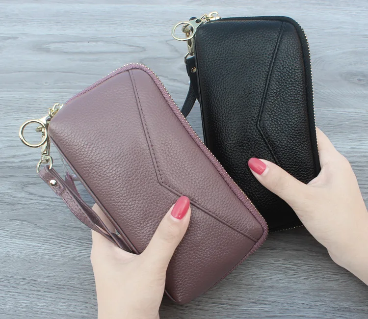 Women genuine leather wallet 19