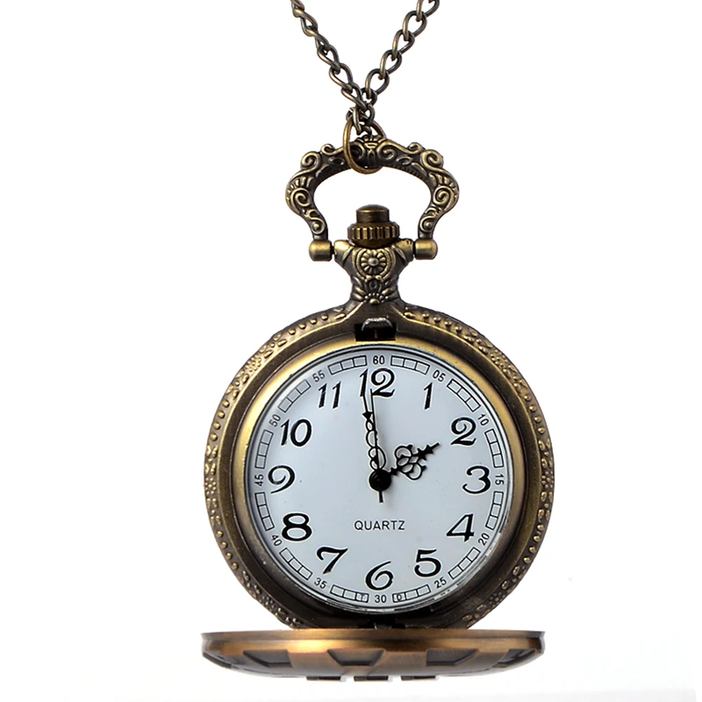 

Cindiry Vintage Fashion Quartz Pocket Watch Silver Gold Steampunk Suitable for men and women