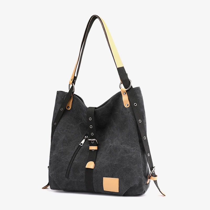 

Fashion Canvas Travel Shoulder Bag for Women 2019 Designer Handbag Famous Brand Shopper Bags Female Large Capacity Handbags