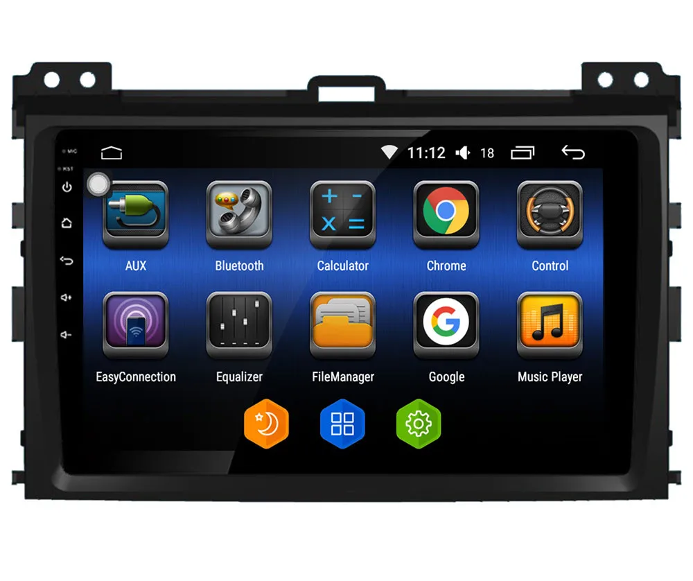 Sale IPS 4G DSP Carplay Android 8 Octa Core 4GB RAM 64GB ROM Car DVD Player Stereo GPS For Toyota Land Cruiser Prado LC120 2004-2010 1