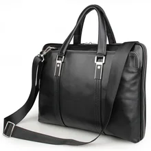 Nesitu черные офисные из натуральной кожи Для мужчин Портфели мужской Курьерские сумки натуральной кожи Бизнес дорожная сумка 14 ''портфель для ноутбука M7326
