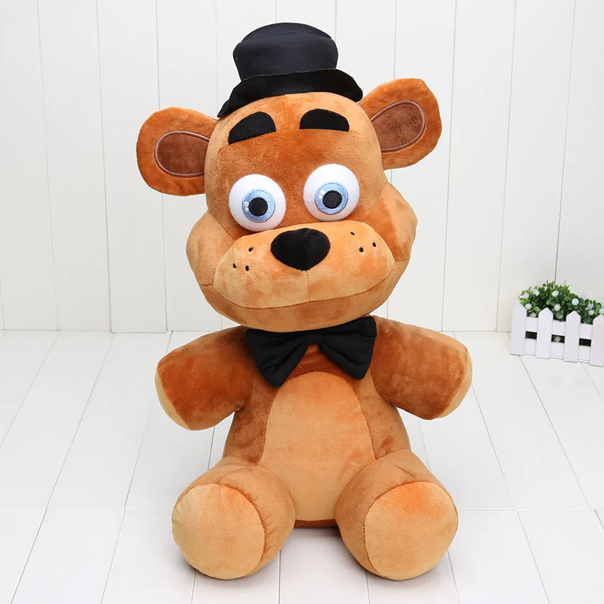 45 см Большой размер Five nights at freddy's FNAF мягкие игрушки Foxy Freddy Fazbear Бонни мангл Фокси Чика плюшевые куклы детские игрушки - Цвет: bear 45cm