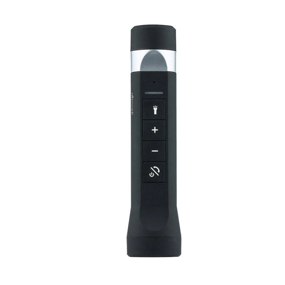 

Outdoor Riding Cycling 6 in 1 multifunctional flashlights Portable Source Bluetooth FM Radio TF Card Support 4 colors