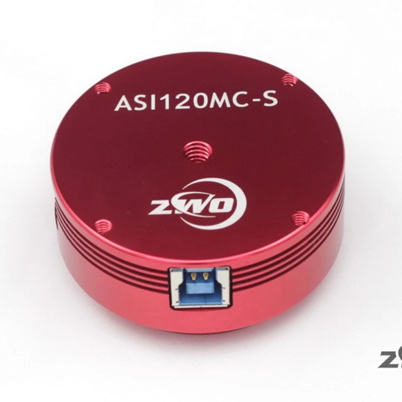 ZWO ASI 120MC-S color camera asi planetarium astronomy solar lunar imaging / high-speed driving usb3.0 |