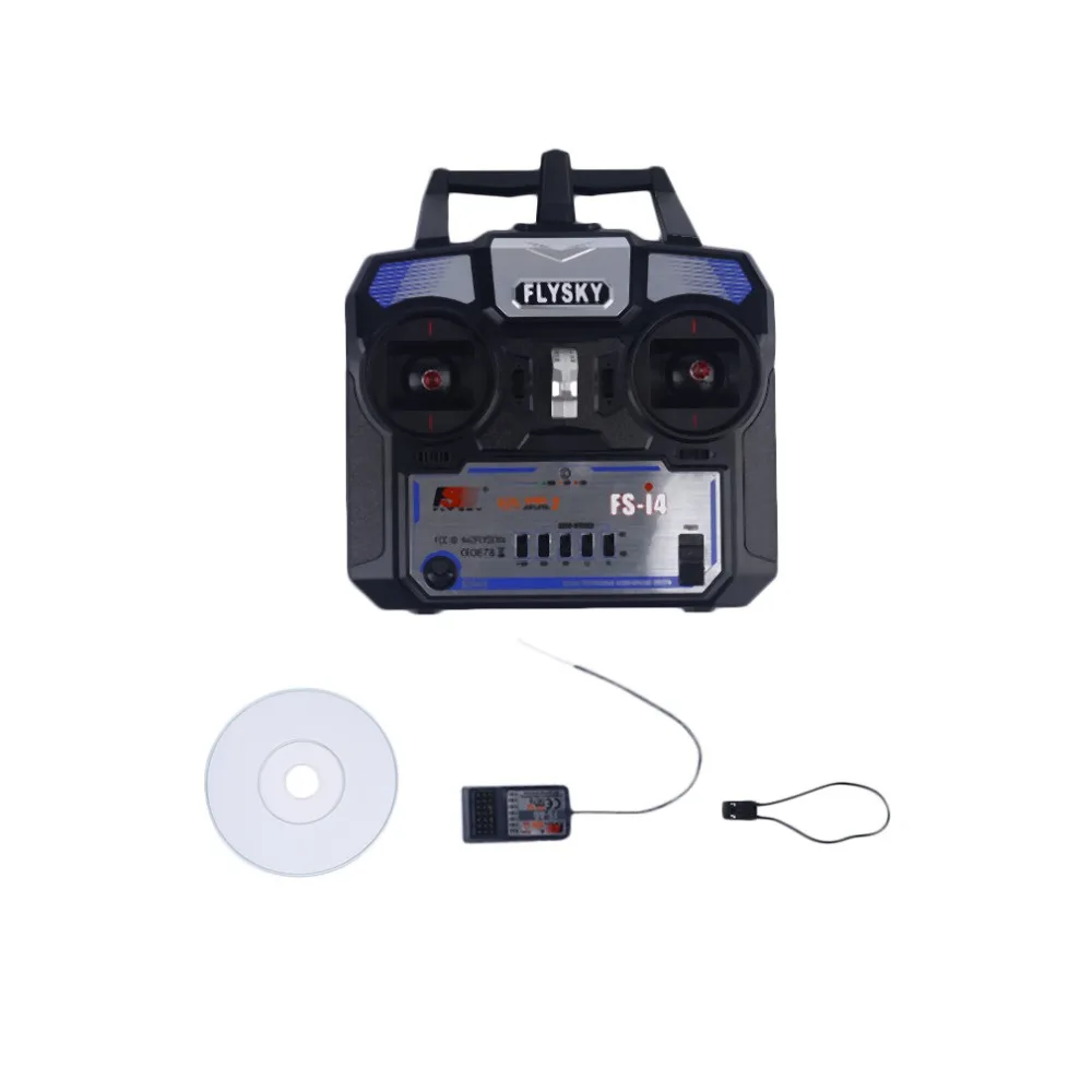 

1pcs Flysky FS-i4 FS-i4X 2.4G 4CH Radio RC Transmitter with FS-A6 Receiver For RC Helicopter Airplane Remote control