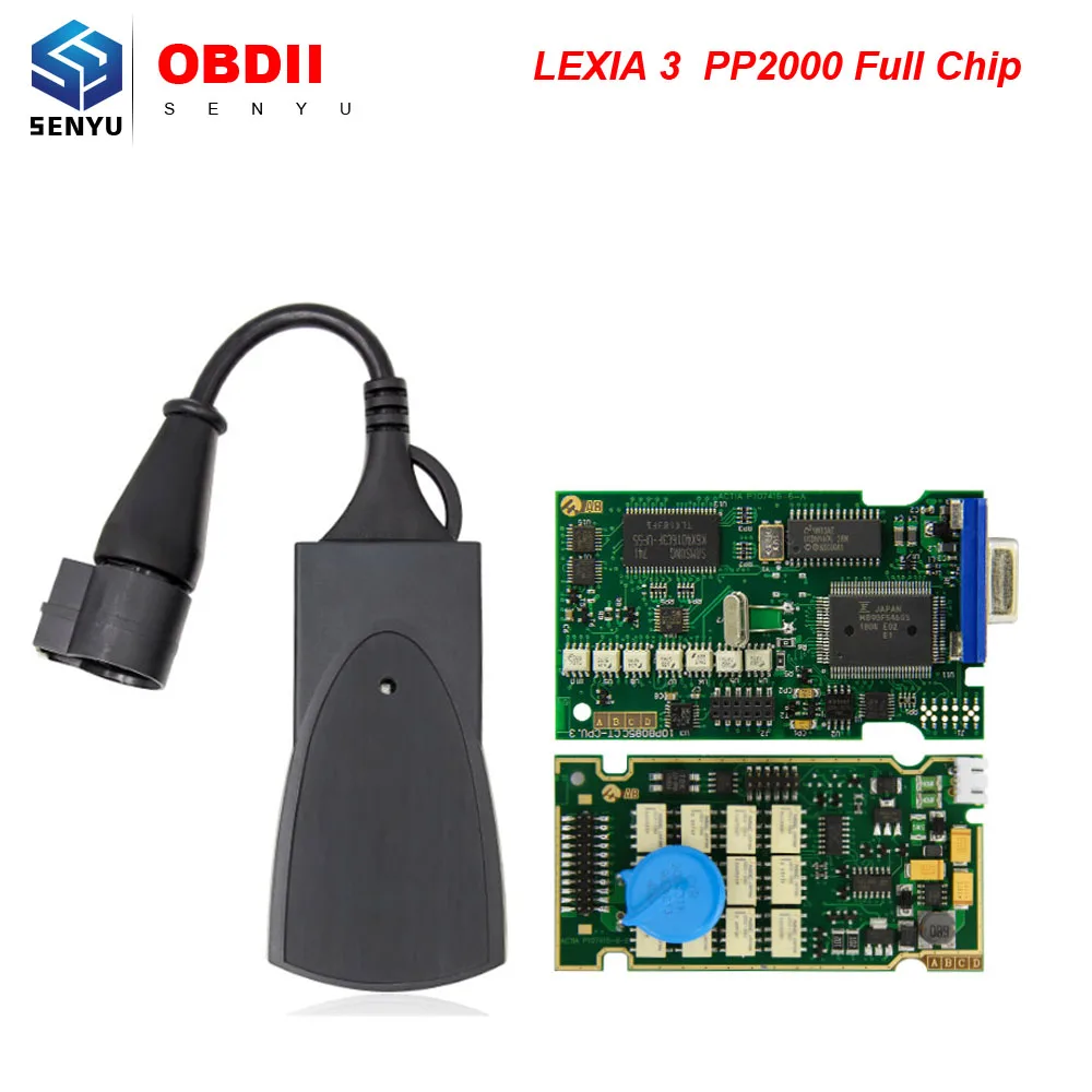 

Top Quality Lexia3 V48 PP2000 V25 Diagbox V7.83 with Full Chip 921815C for Citroen/Peugeot 307 OBD OBD2 Diagnostic Tool