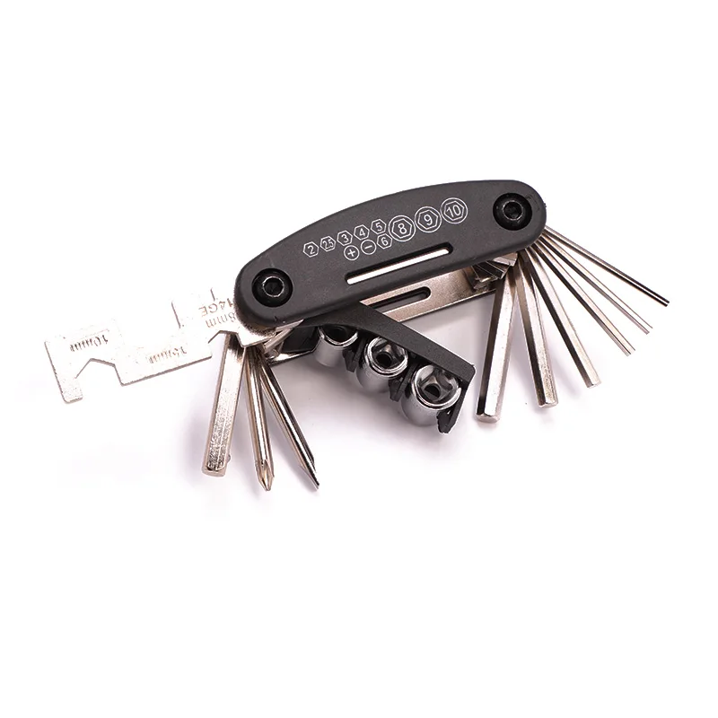 15 in 1 Bike Bicycle Repair Tool Set mountain bike tools Screwdrivers Nut Tools Hex Key Bicicleta Bicycle Repairing Tools