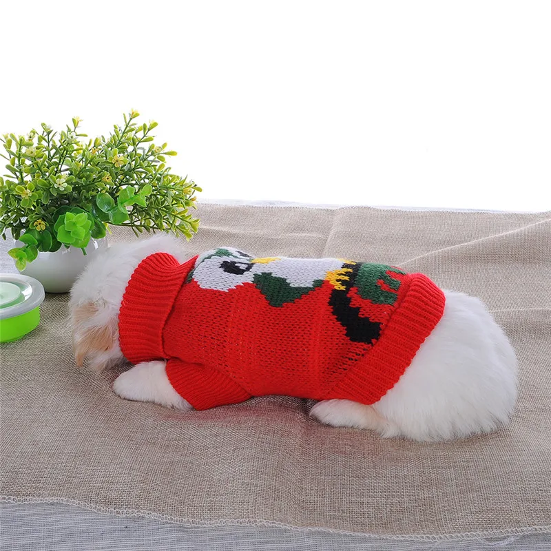 Зимняя теплая одежда для домашних кошек и собак, свитера, пальто, толстовки с капюшоном, красная крутая модная одежда для щенка, котенка, Рождественская праздничная одежда, товары