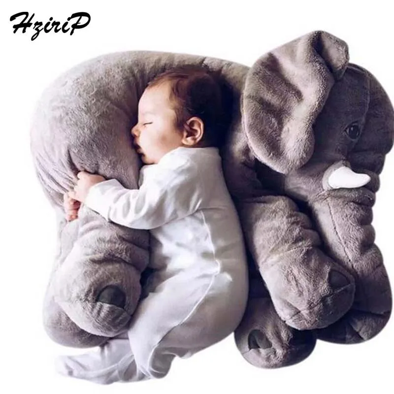 Лидер продаж плюшевые Животные 60 см красочные гигантский слон чучело игрушка животного Форма Подушки Детские Игрушки для маленьких детей