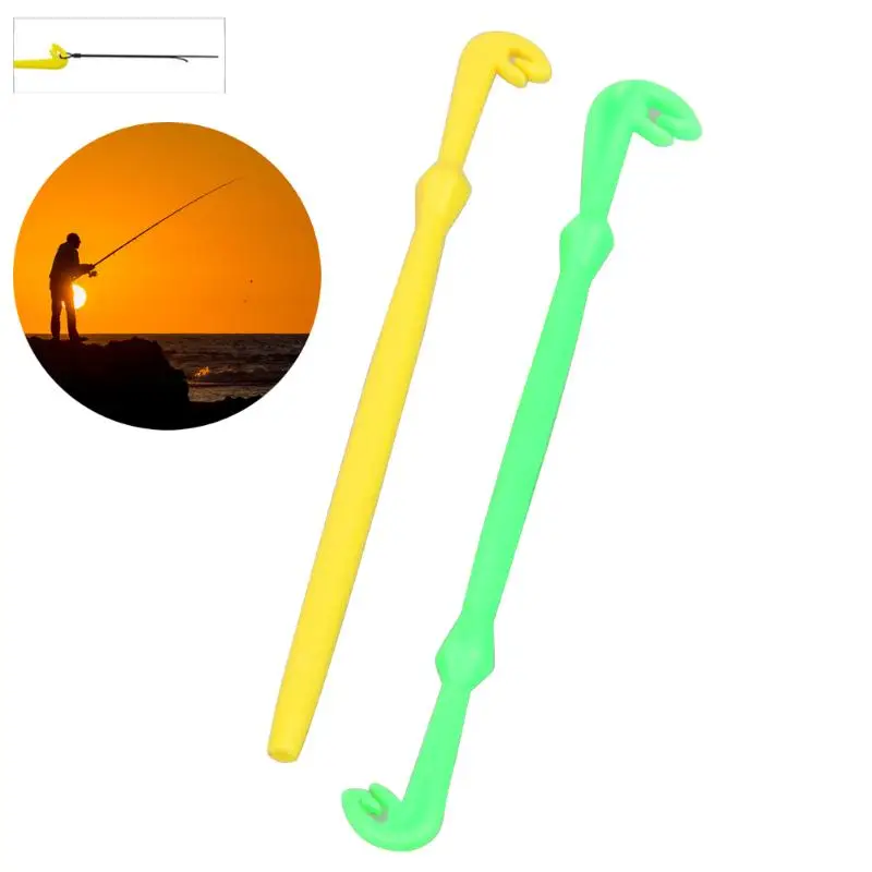 

2 Pcs Easy Hook Loop Tyer Disgorger Fly Tying kit Tool Fishing Tool Tie Fast Knot for Fly Line Tier Kit Fishing Detacher Device