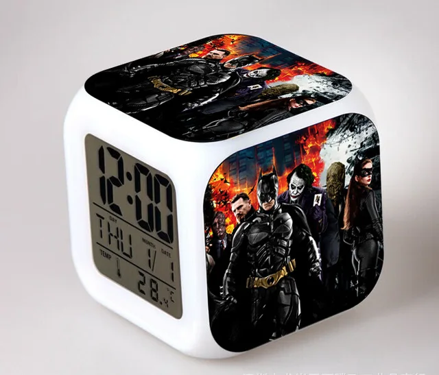 Buy Knight of Darkness Batman Alarm Clocks, Batman 7