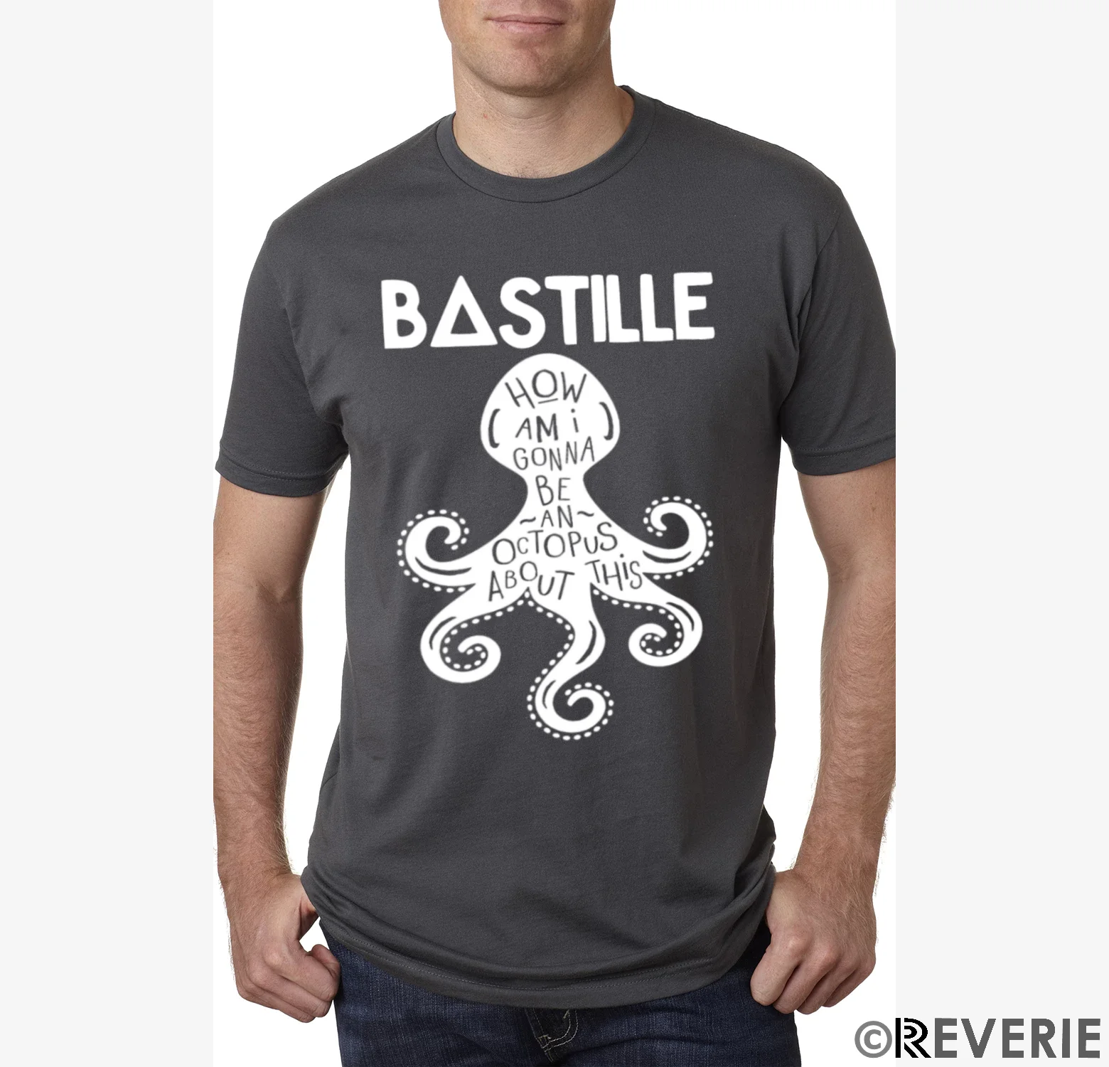 Bastille-Pompeii &quotкак я буду осьминога об этом&quot текст для взрослых рубашка мультфильм