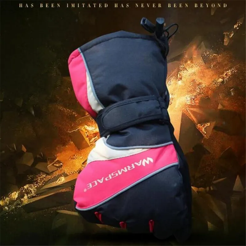 RU liquidación 3600MAH Smart USB guantes de calefacción eléctrica guantes de esquí impermeables con