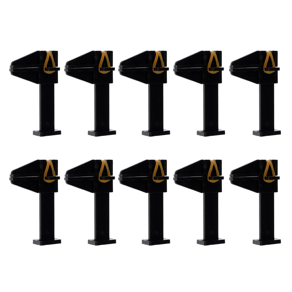 Kesoto 10pcs/set Plastic Nail Repair Clip Nail Tips Reshape Tool Nail Pincher Portable design Easy to oparate