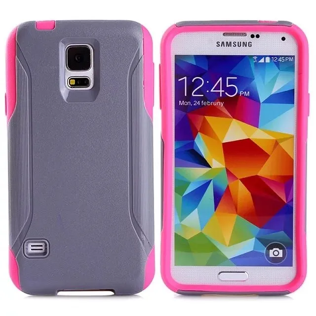 DHL,, высококачественный ПК+ ТПУ чехол для Samsung Galaxy S5. 2 в 1 шт+ жесткий чехол из термопластичного полиуретана для Samsung Galaxy S5, 100 шт/партия