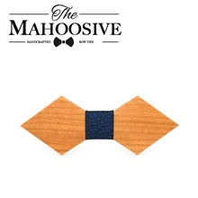Mahoosive деревянный галстук-бабочка галстук для мужчин s Gravatas corbatas бизнес бабочка галстук вечерние галстуки для мужчин деревянные бабочки галстуки