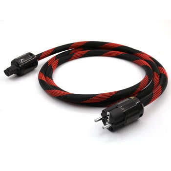 

acrolink ac-313cu OFC red copper audio AC EU schuko power wire with p-004e/c-004 power connector plug