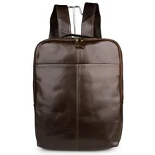 Nesitu Винтажный гарантия натуральная кожа 1" ноутбук женские рюкзаки из воловьей кожи мужской рюкзак# M7080