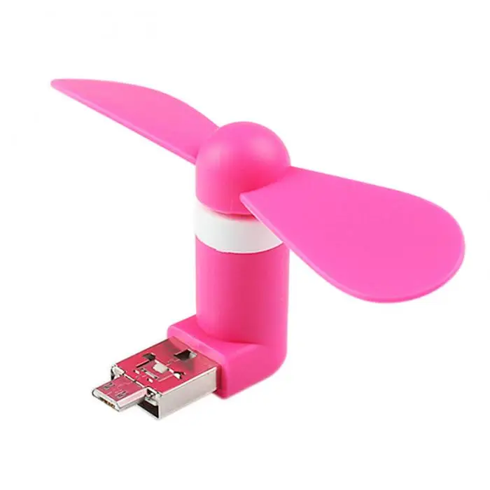 А Ausuky 2 in1 Мини Micro USB мобильного телефона вентилятор портативный Гибкая мини USB вентилятор для ПК планшетов Android смартфоны-30